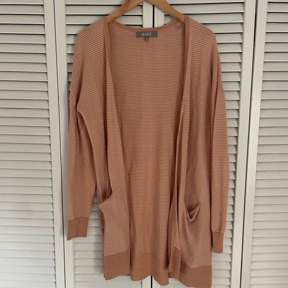 Marked cardigan